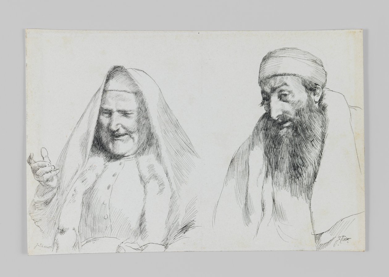 Jude und Jüdin, Illustration aus Das Leben unseres Herrn Jesus Christus von James Jacques Joseph Tissot