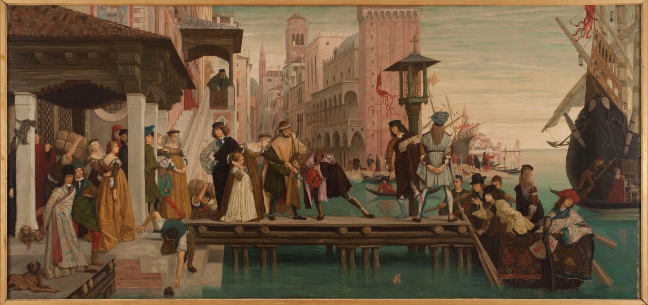 Der Aufbruch des verlorenen Sohnes von James Jacques Joseph Tissot