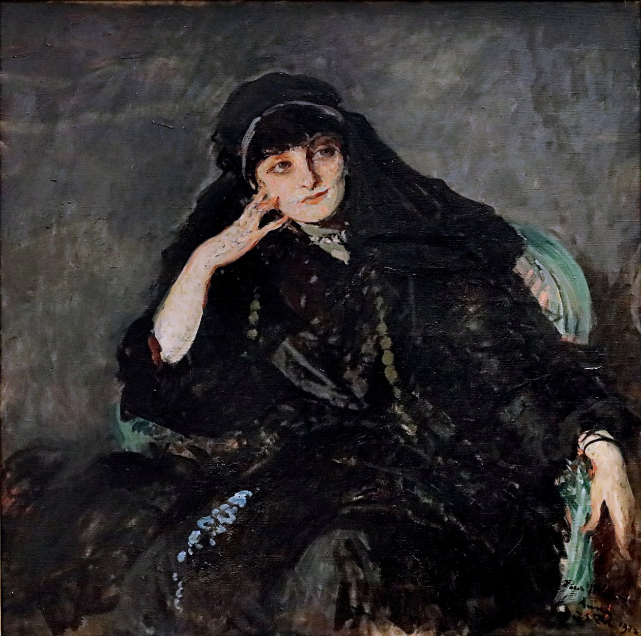 Porträt von Anna-Elisabeth, Comtesse Mathieu de Noailles, 1912 von James Jacques Joseph Tissot