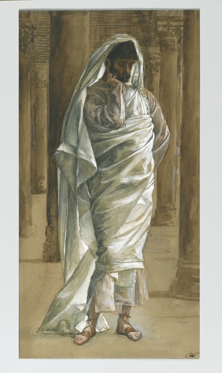 Heiliger Thomas, Illustration aus Das Leben unseres Herrn Jesus Christus, 1886-94 von James Jacques Joseph Tissot