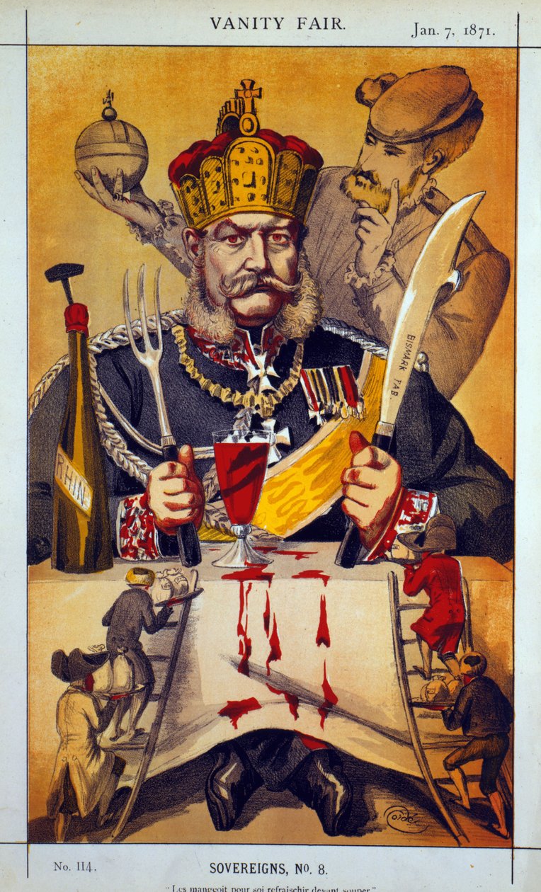 Souveräne Nr. 8 Karikatur aus Vanity Fair, 1871 von James Jacques Joseph Tissot