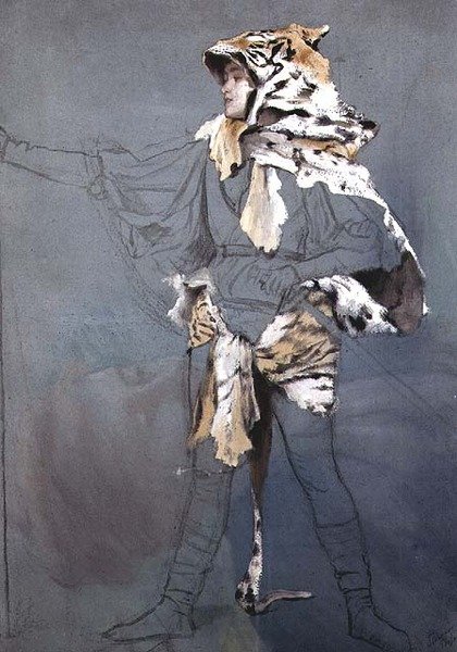 Studie für Der Triumph des Willens: Die Herausforderung von James Jacques Joseph Tissot