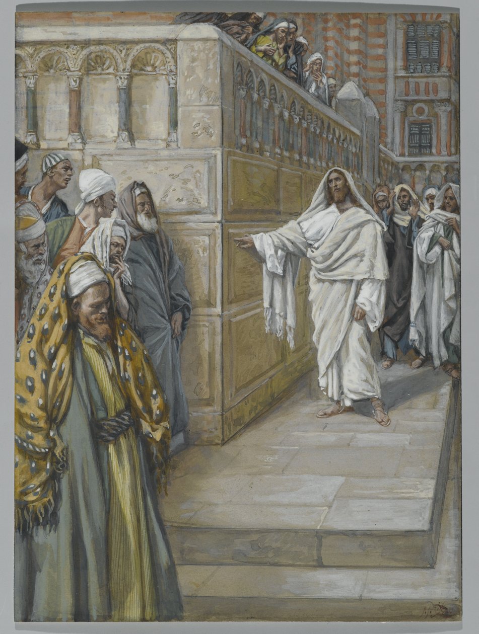 Der Eckstein, Illustration aus Das Leben unseres Herrn Jesus Christus, 1886-94 von James Jacques Joseph Tissot