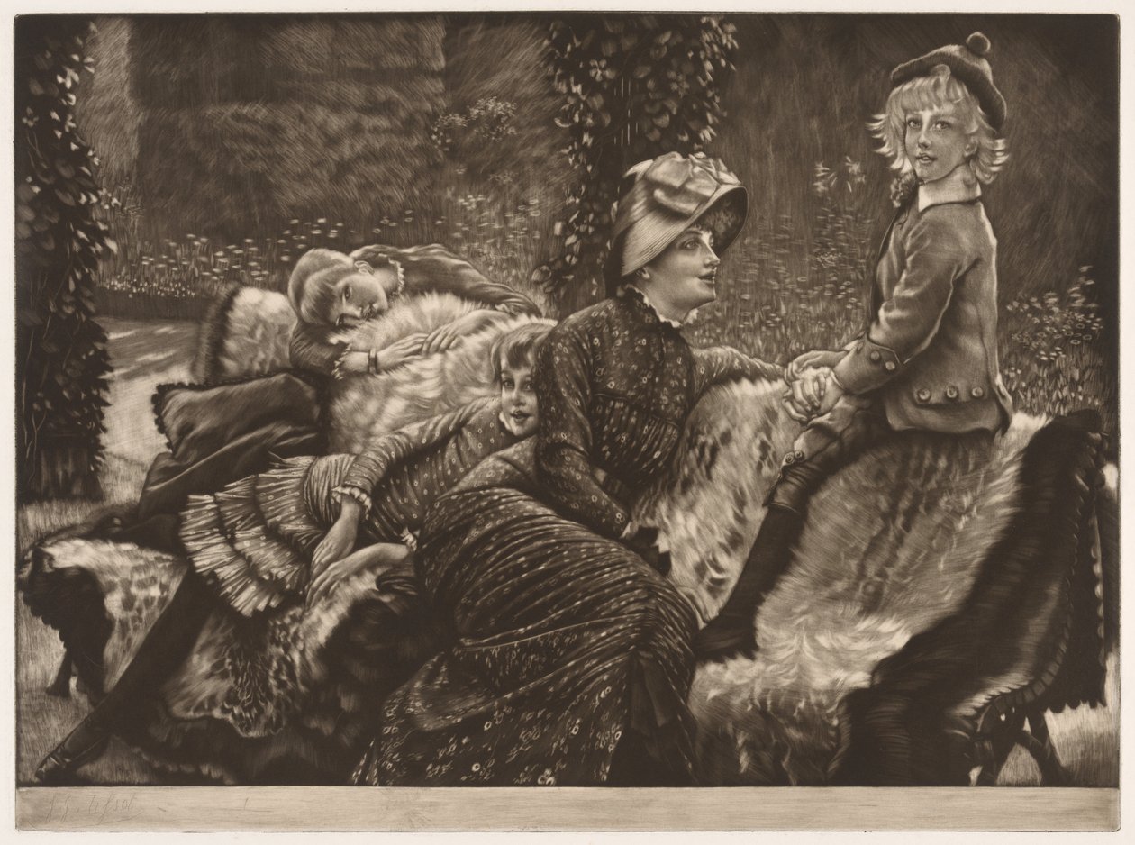 Die Gartenbank von James Jacques Joseph Tissot