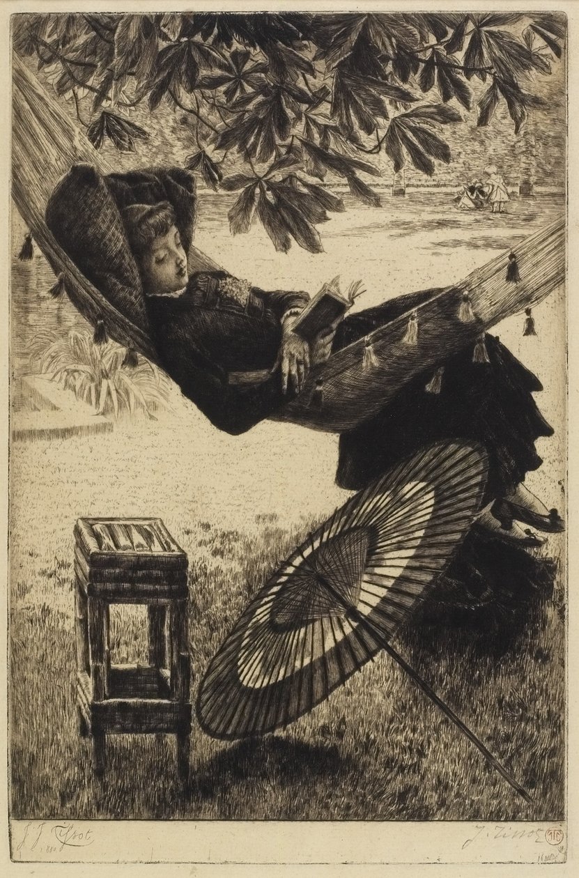 Die Hängematte von James Jacques Joseph Tissot