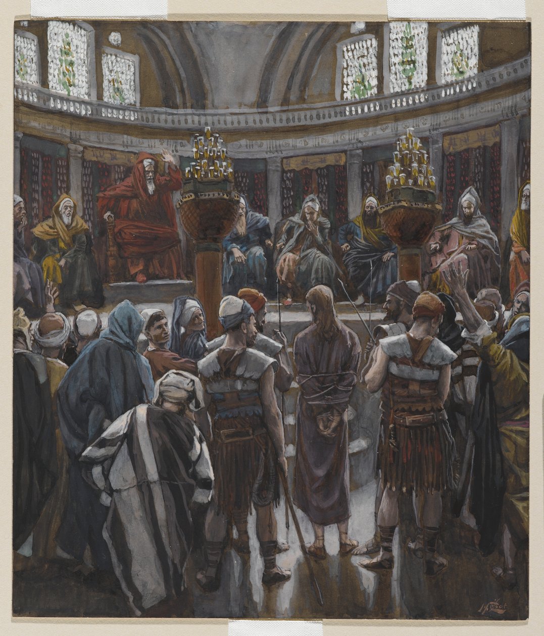 Das Morgenurteil, Illustration aus Das Leben unseres Herrn Jesus Christus, 1886-94 von James Jacques Joseph Tissot
