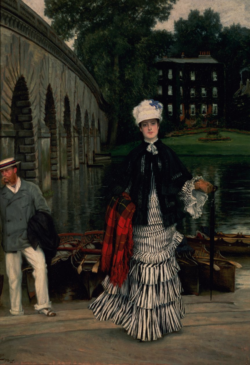 Die Rückkehr von der Bootsfahrt, 1873 von James Jacques Joseph Tissot