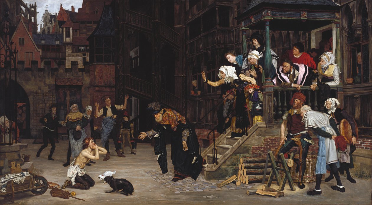 Die Rückkehr des verlorenen Sohnes, 1862 von James Jacques Joseph Tissot