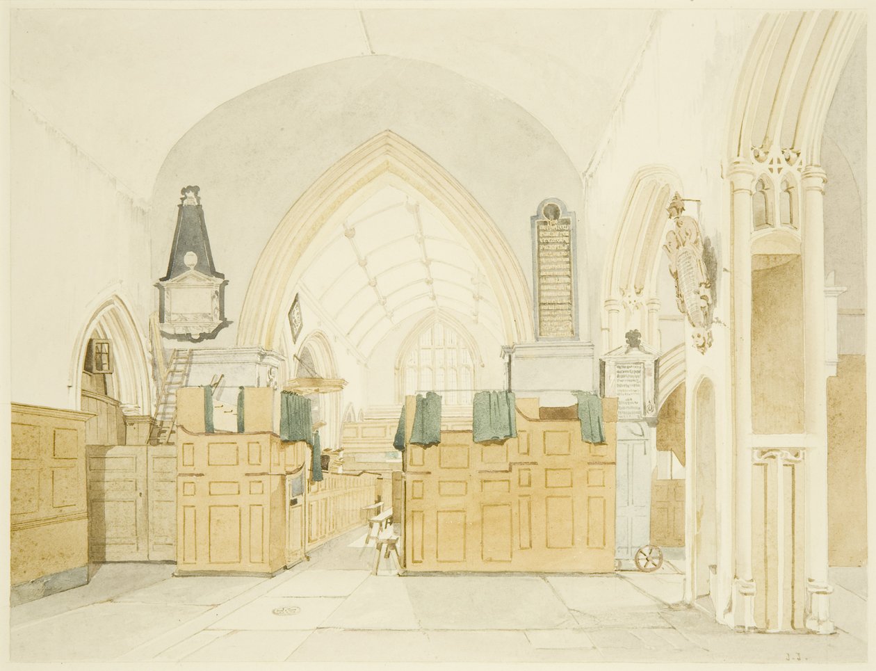 Innenraum der St. Philip