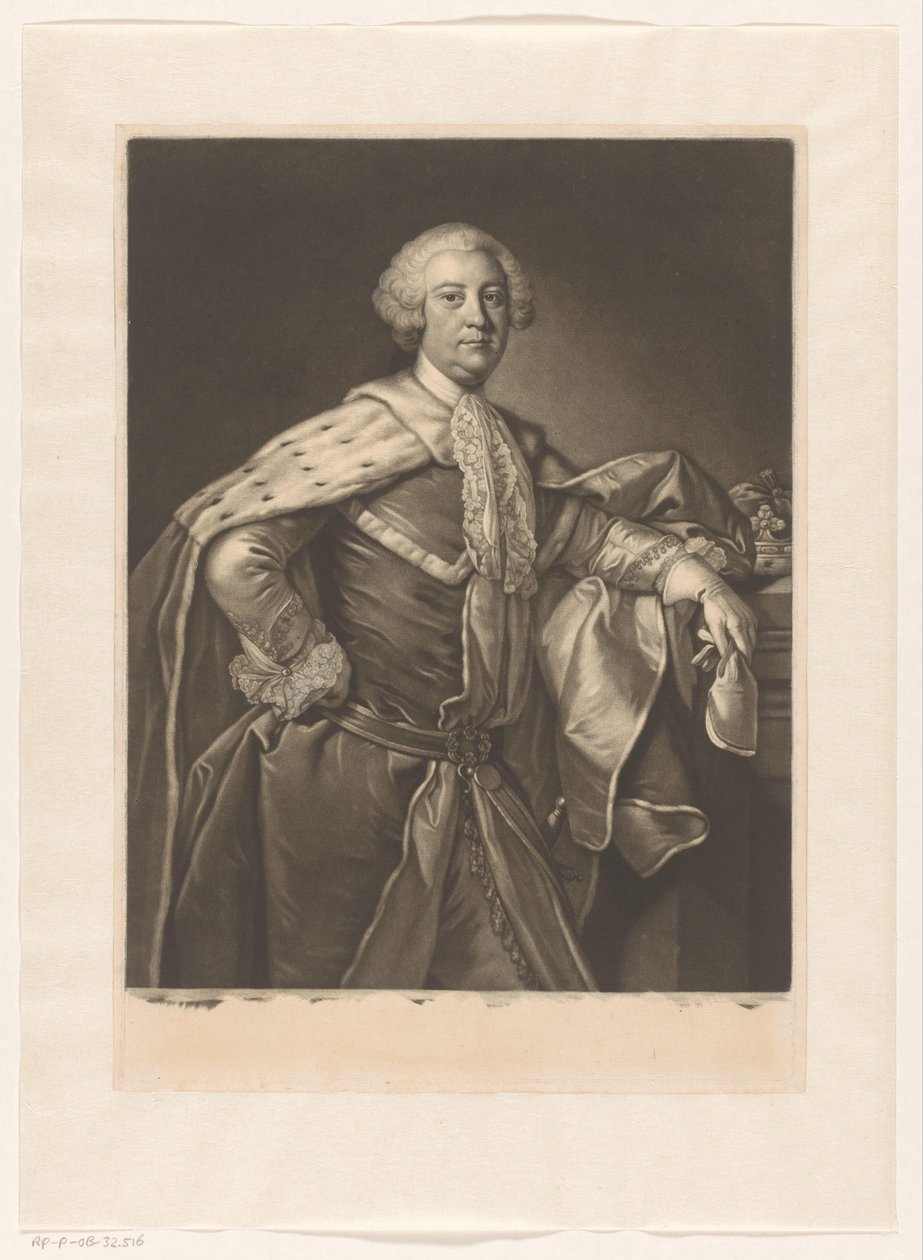 Porträt von Robert Ker von James McArdell