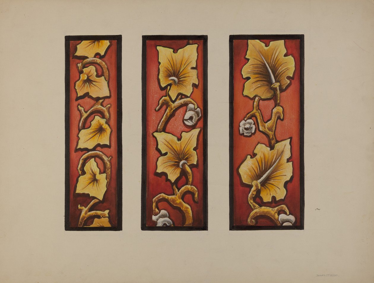 Bemaltes Glas von James McLellan