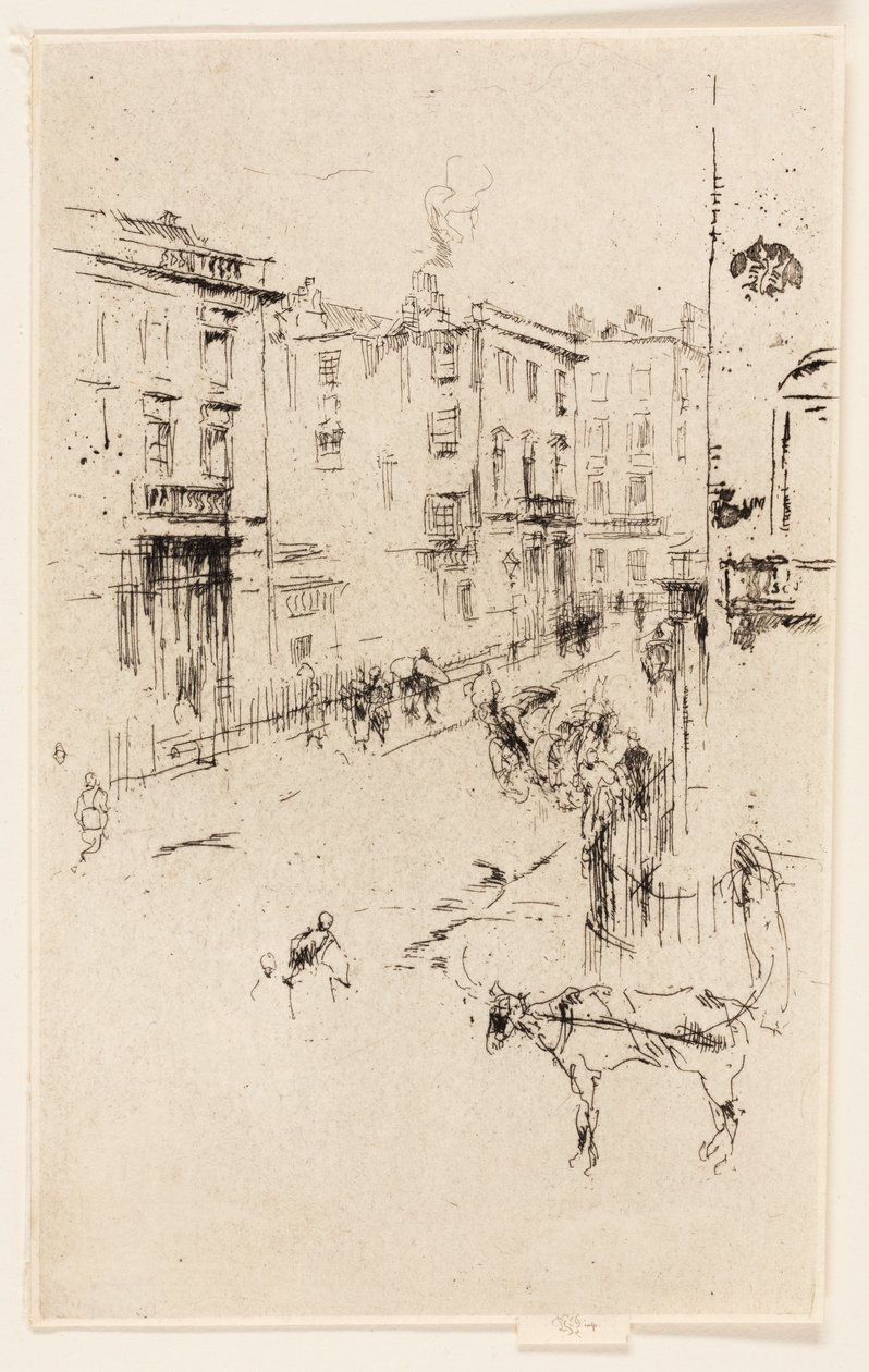 Alderney Straße von James Abbott McNeill Whistler