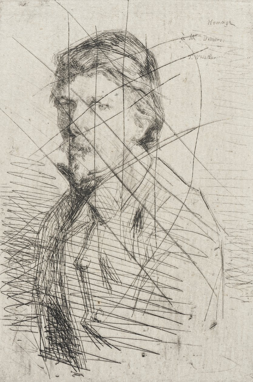 August Delatre von James McNeill Whistler