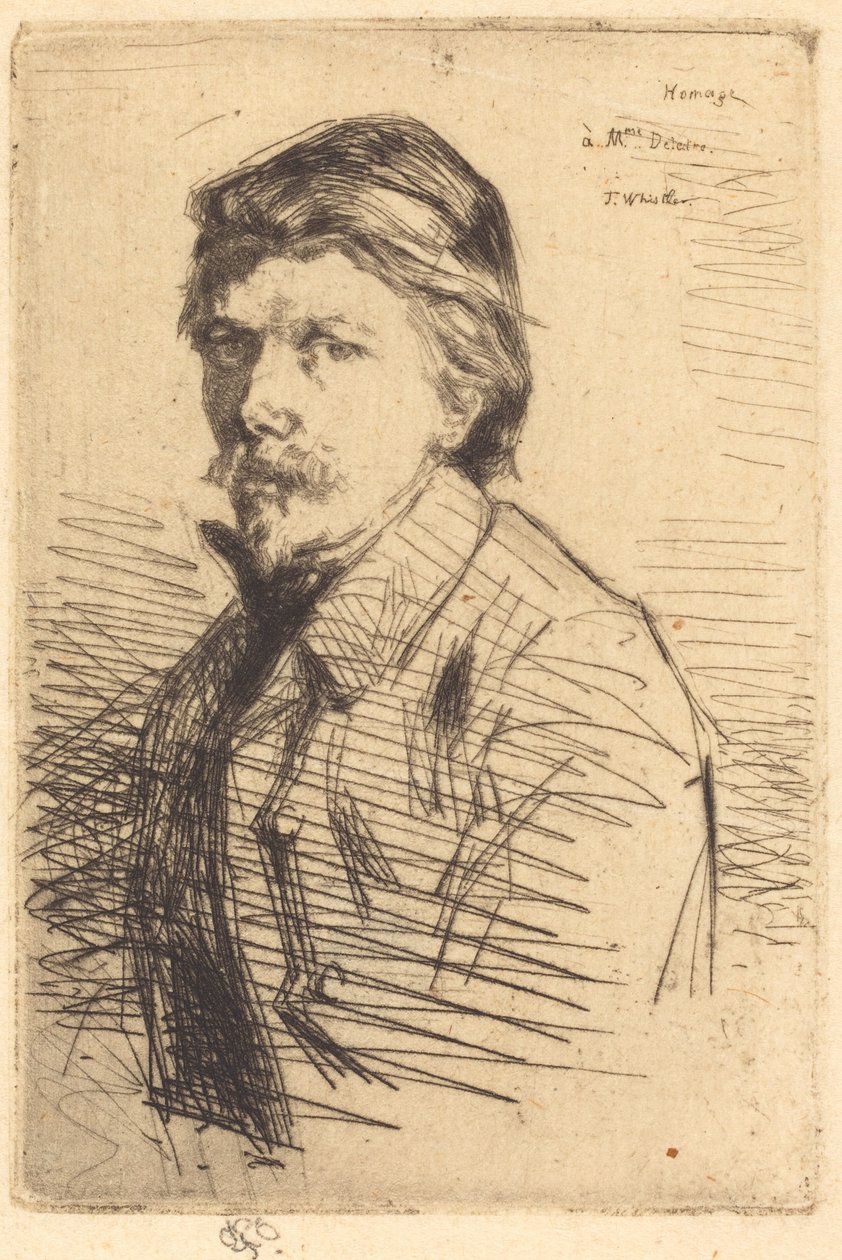 Auguste Delâtre von James McNeill Whistler