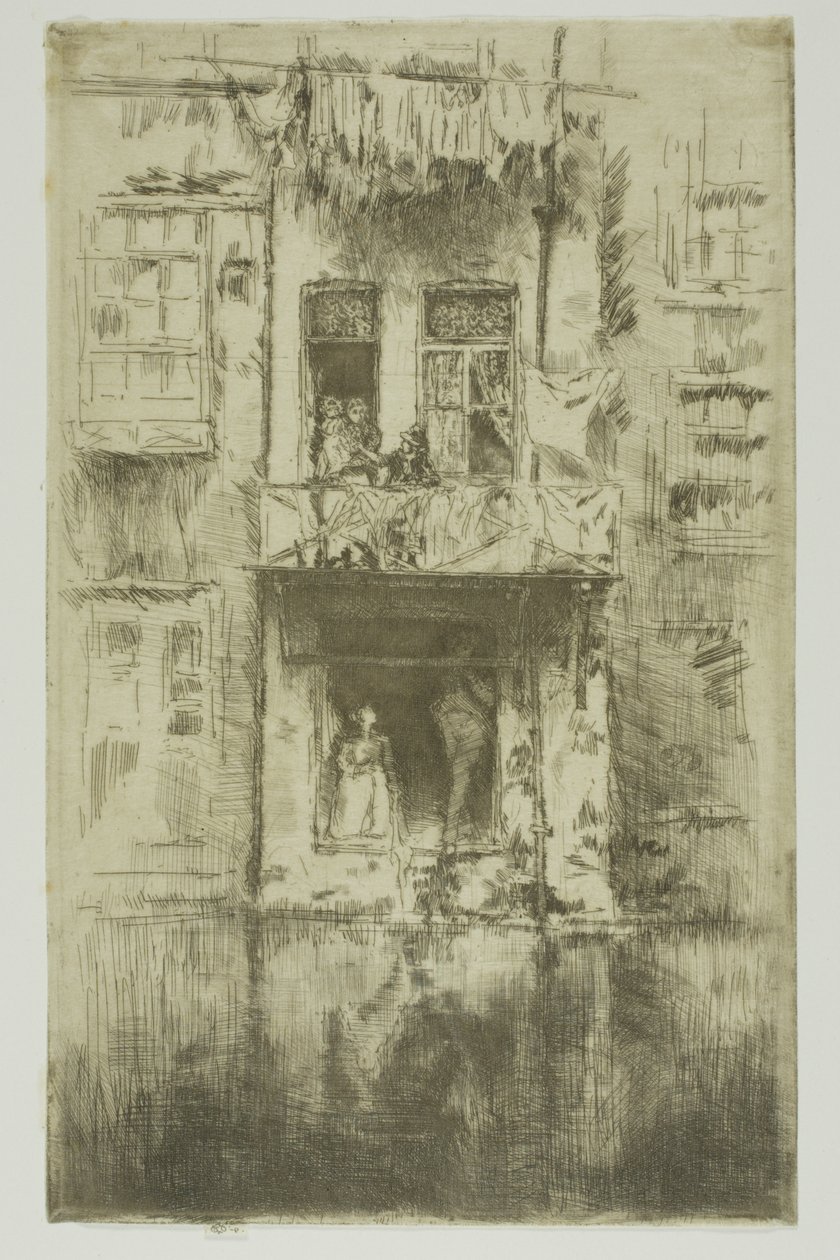 Balkon, Amsterdam von James Abbott McNeill Whistler