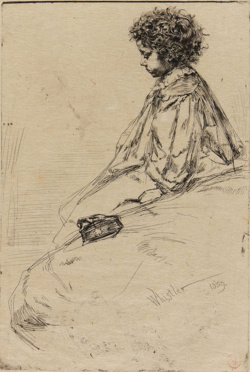 Bibi Lalouette von James Abbott McNeill Whistler