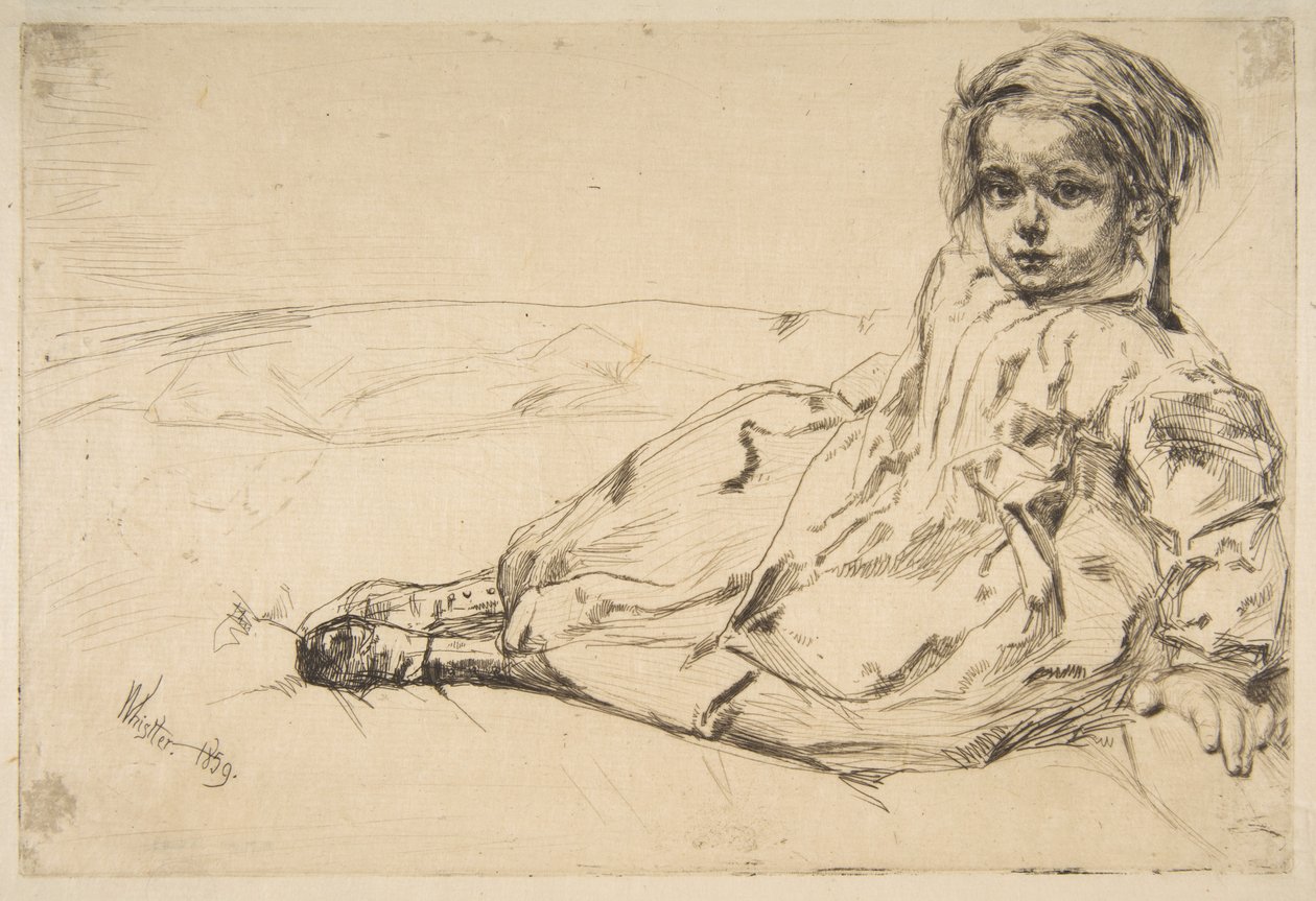 Bibi Valentin von James McNeill Whistler
