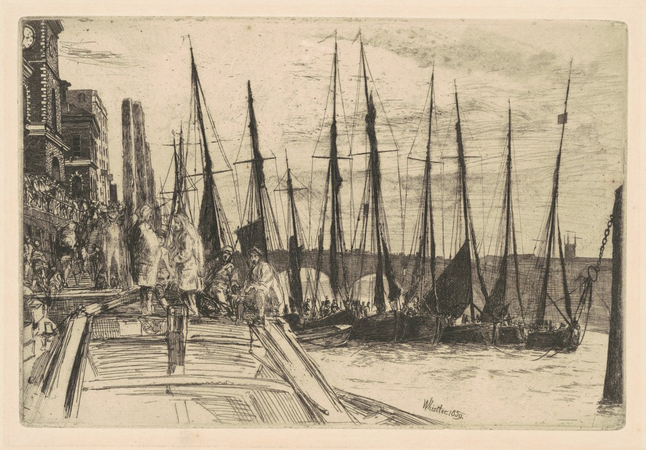 Billingsgate von James Abbott McNeill Whistler
