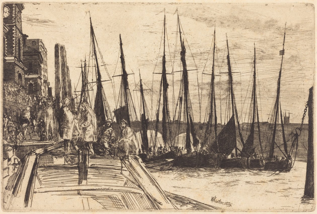 Billingsgate von James McNeill Whistler