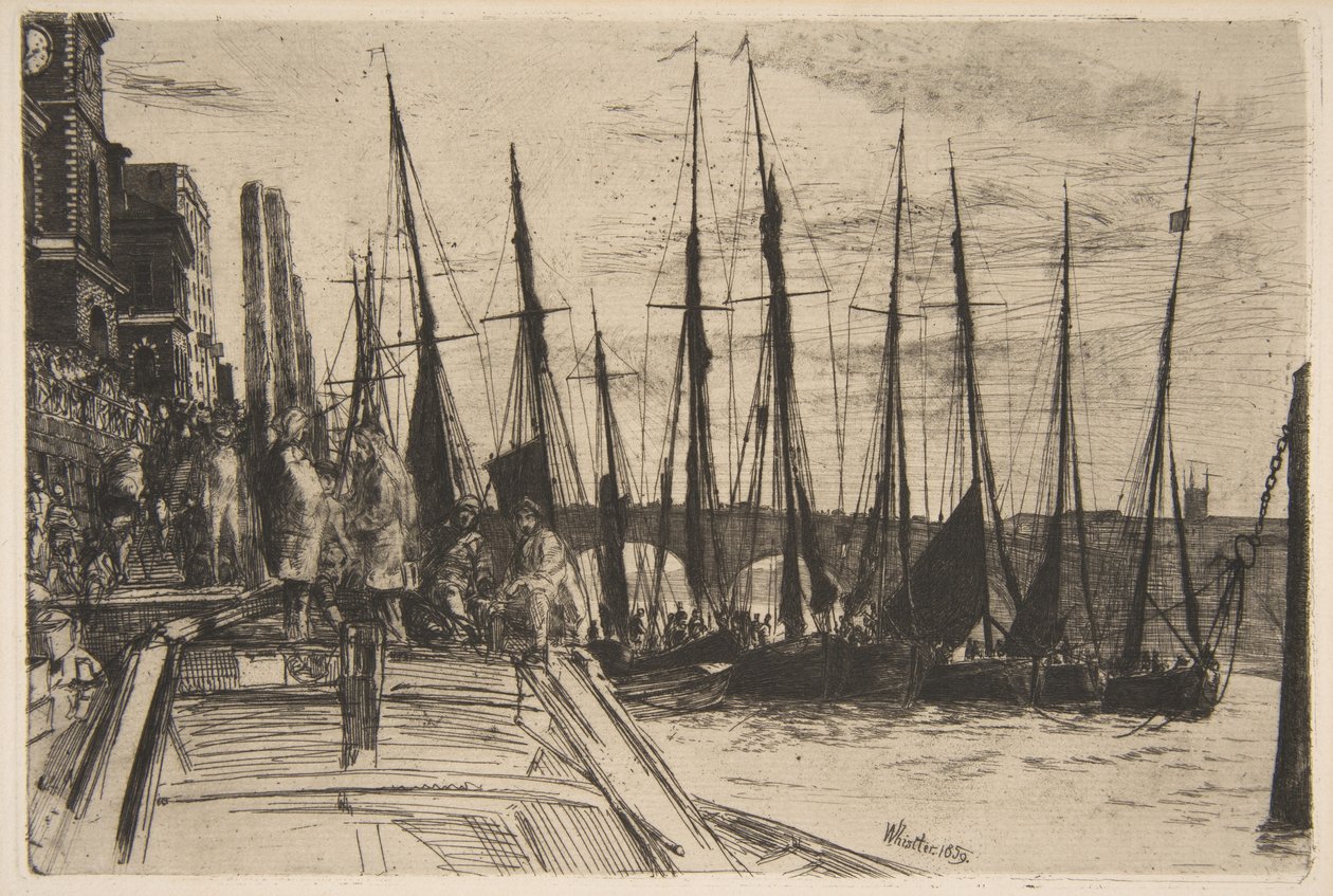 Billingsgate von James McNeill Whistler