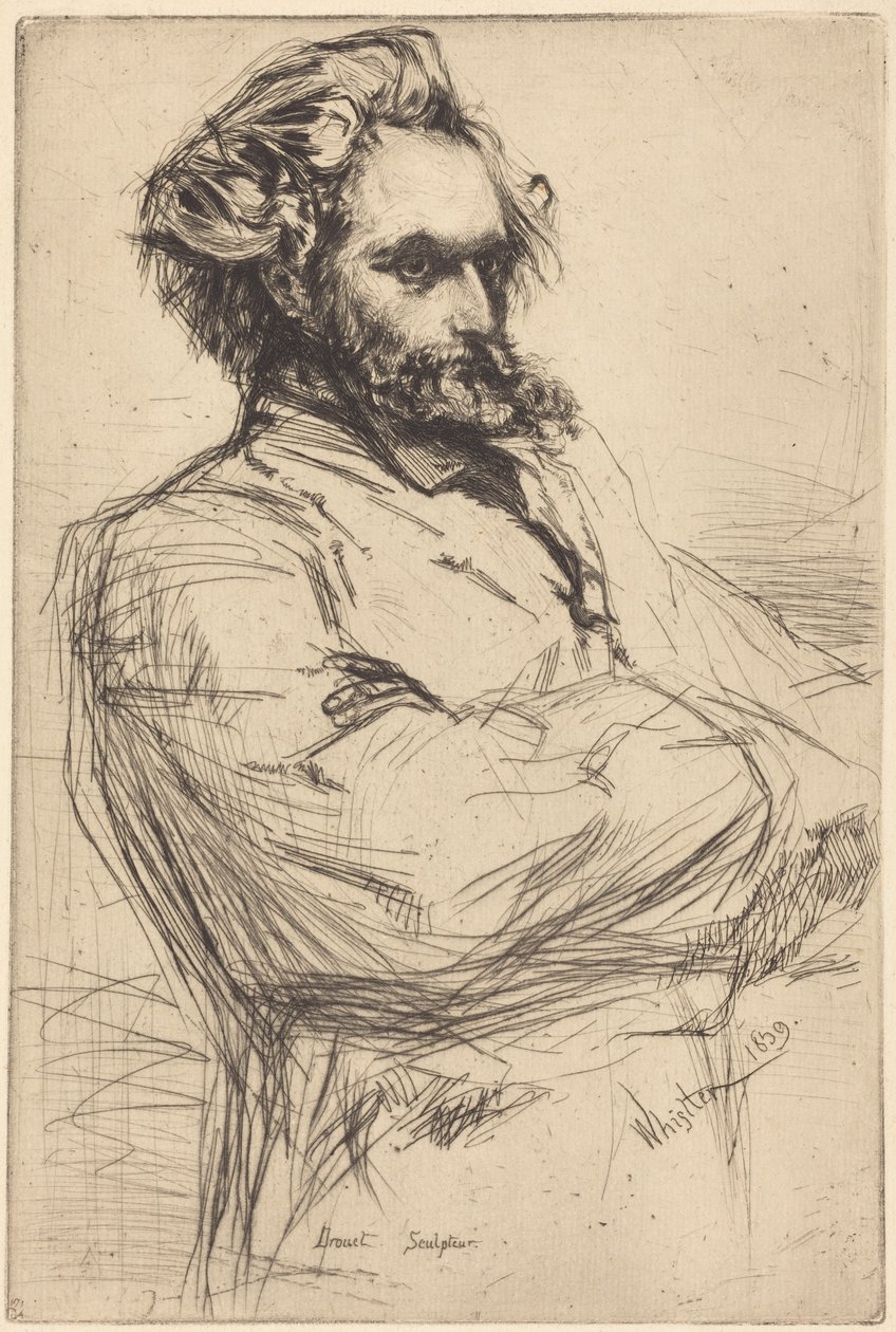 C. L. Drouet, Bildhauer von James McNeill Whistler