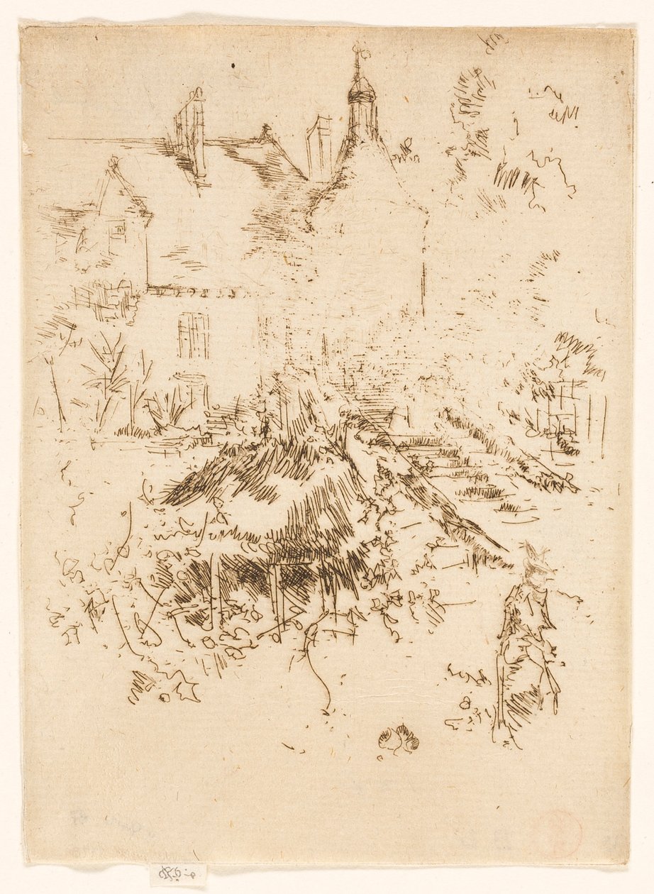Schloss Touraine von James McNeill Whistler