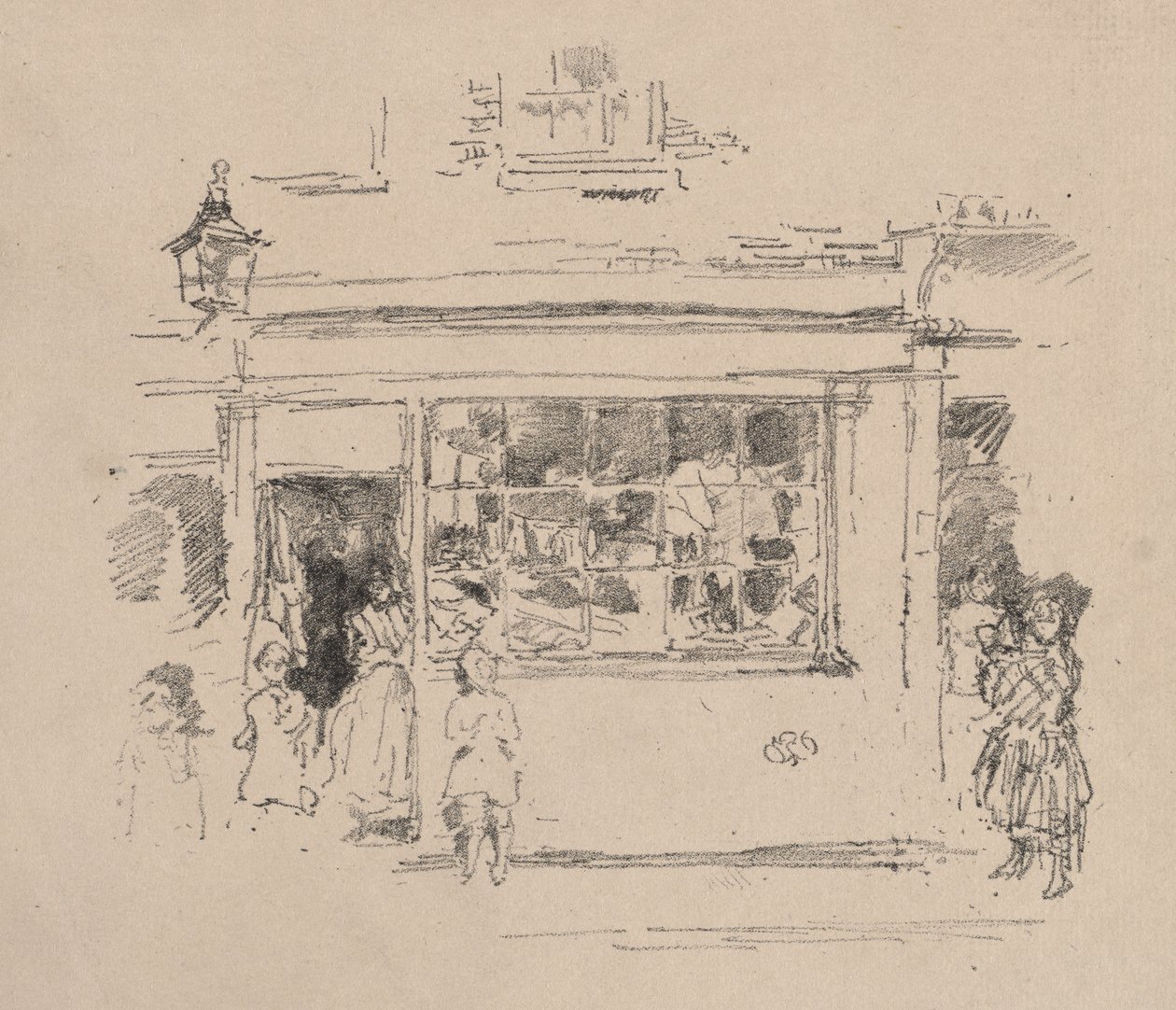 Lumpen in der Drury Lane von James McNeill Whistler