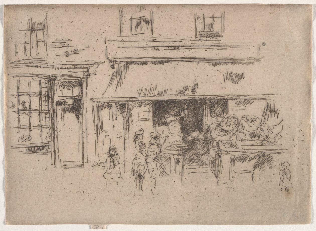 Exeter Street von James McNeill Whistler