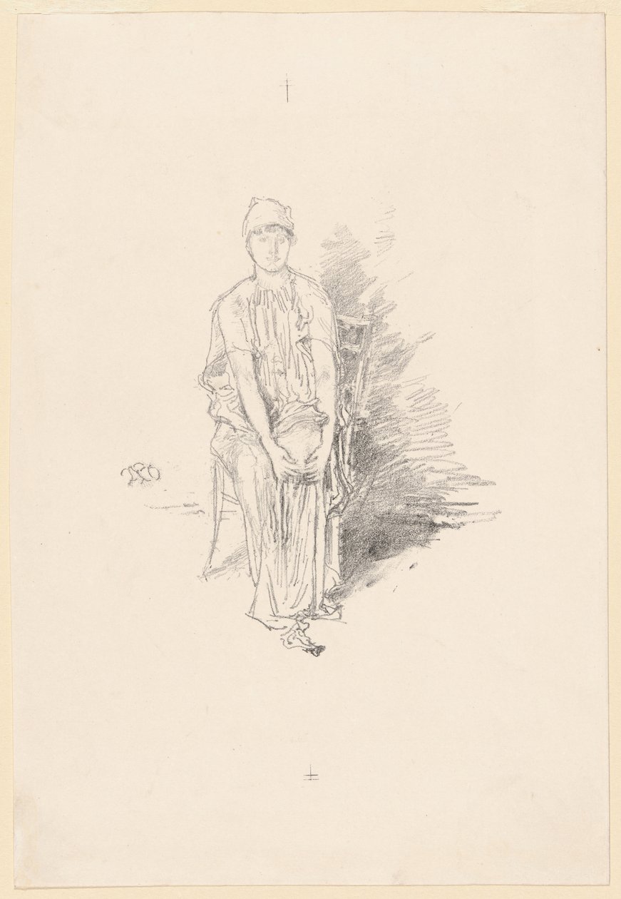 Figurenstudie in Farben von James Abbott McNeill Whistler