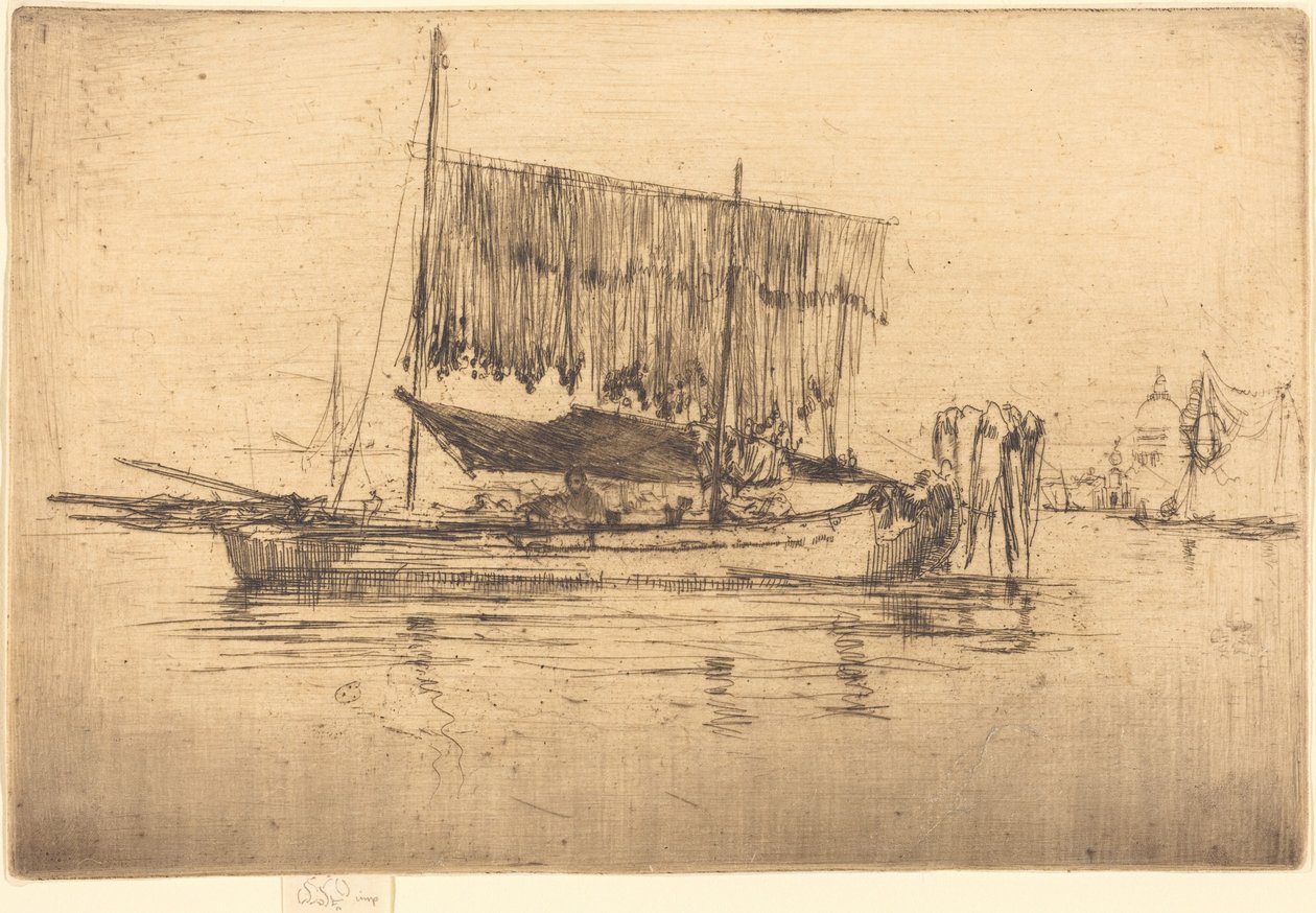 Fischerboot von James McNeill Whistler