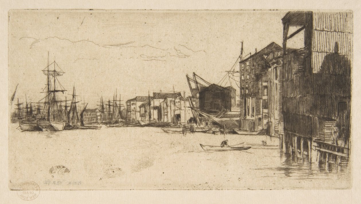 Freihandelskai von James McNeill Whistler