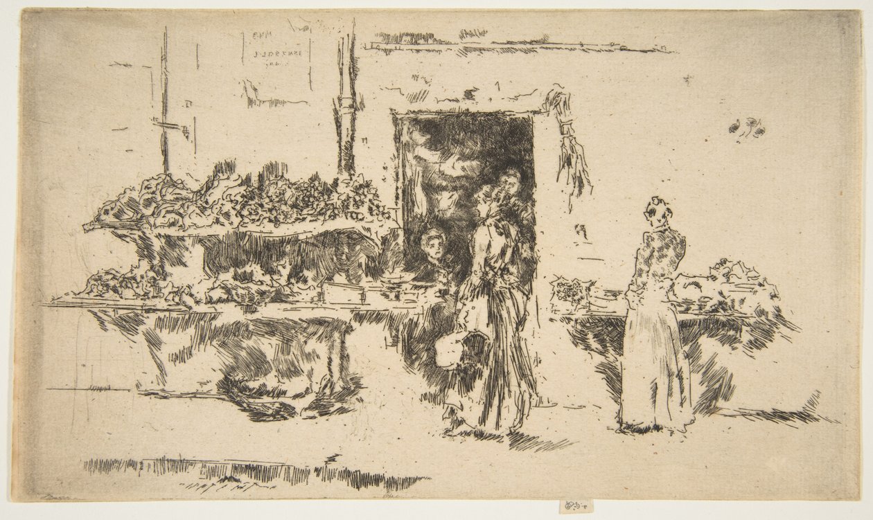 Obstladen, Paris von James McNeill Whistler