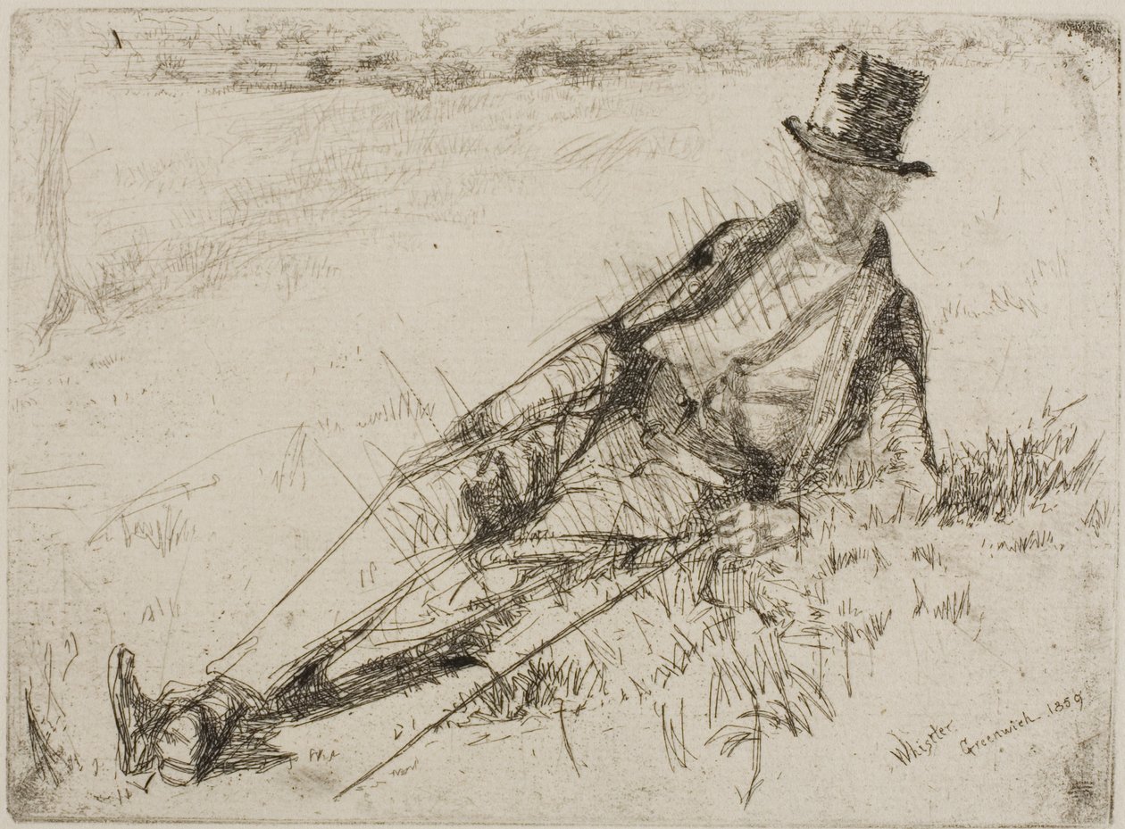 Greenwich Pensionär von James Abbott McNeill Whistler