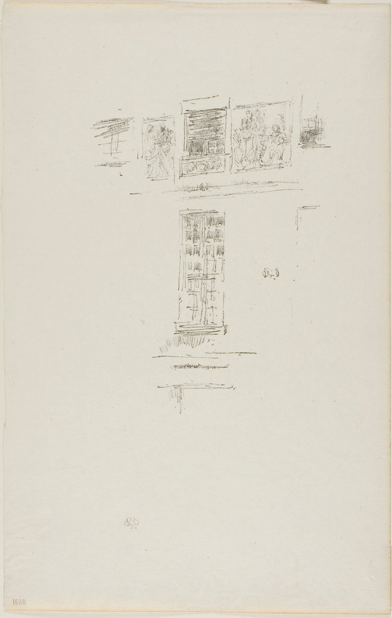 Hôtel Colbert, Fenster von James McNeill Whistler