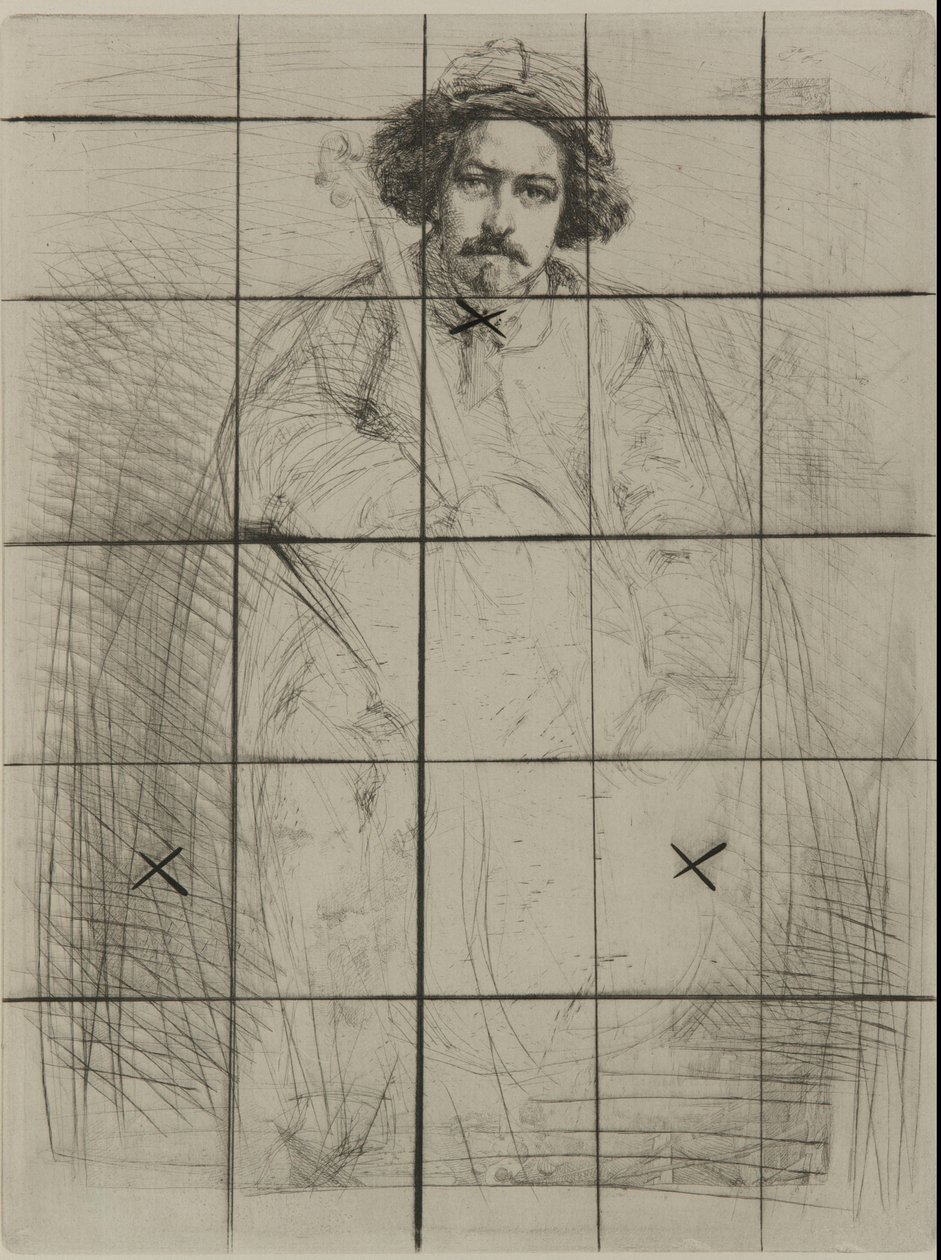 J. Becquet, Bildhauer von James Abbott McNeill Whistler