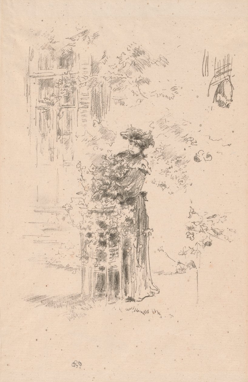 Die schöne Gärtnerin von James McNeill Whistler