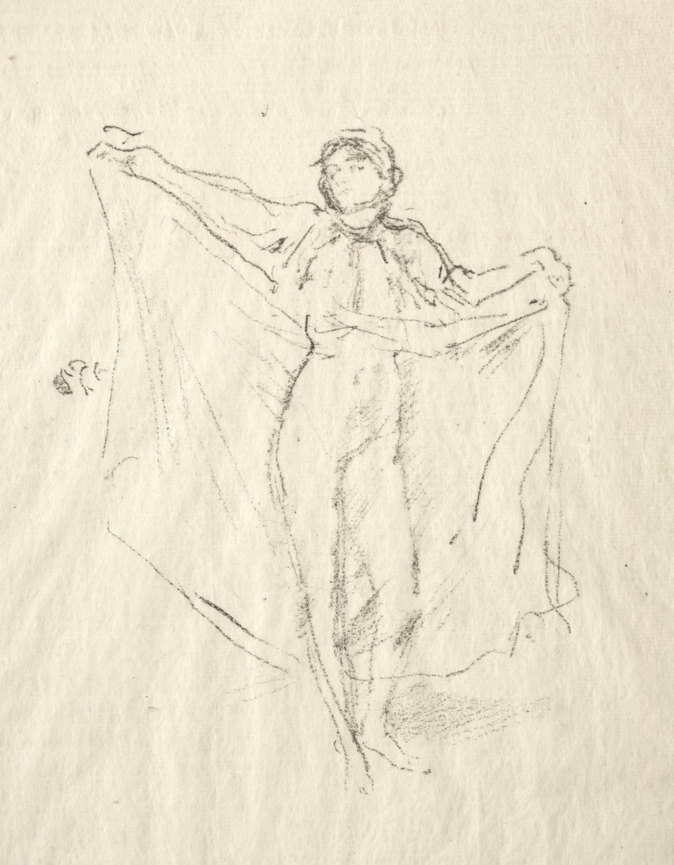 Die Tänzerin - Eine Studie des Aktes von James McNeill Whistler