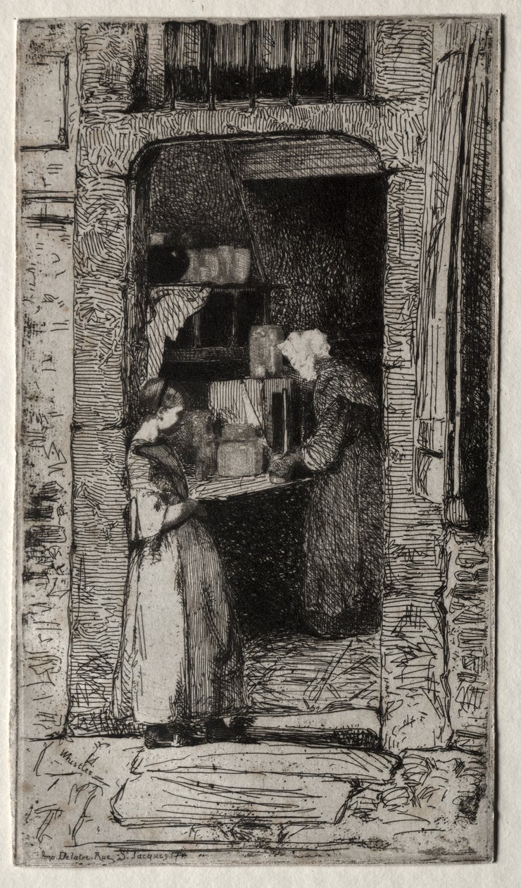 Die Senfhändlerin von James McNeill Whistler