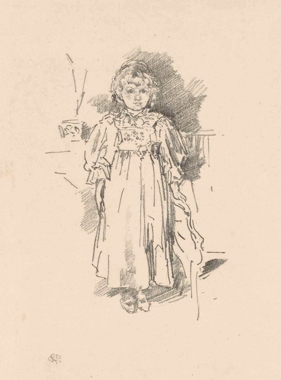 Kleine Evelyn von James Abbott McNeill Whistler