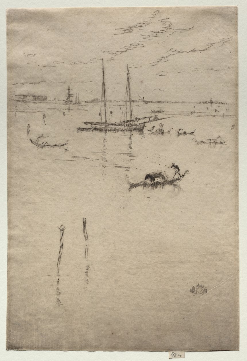 Kleine Lagune von James McNeill Whistler