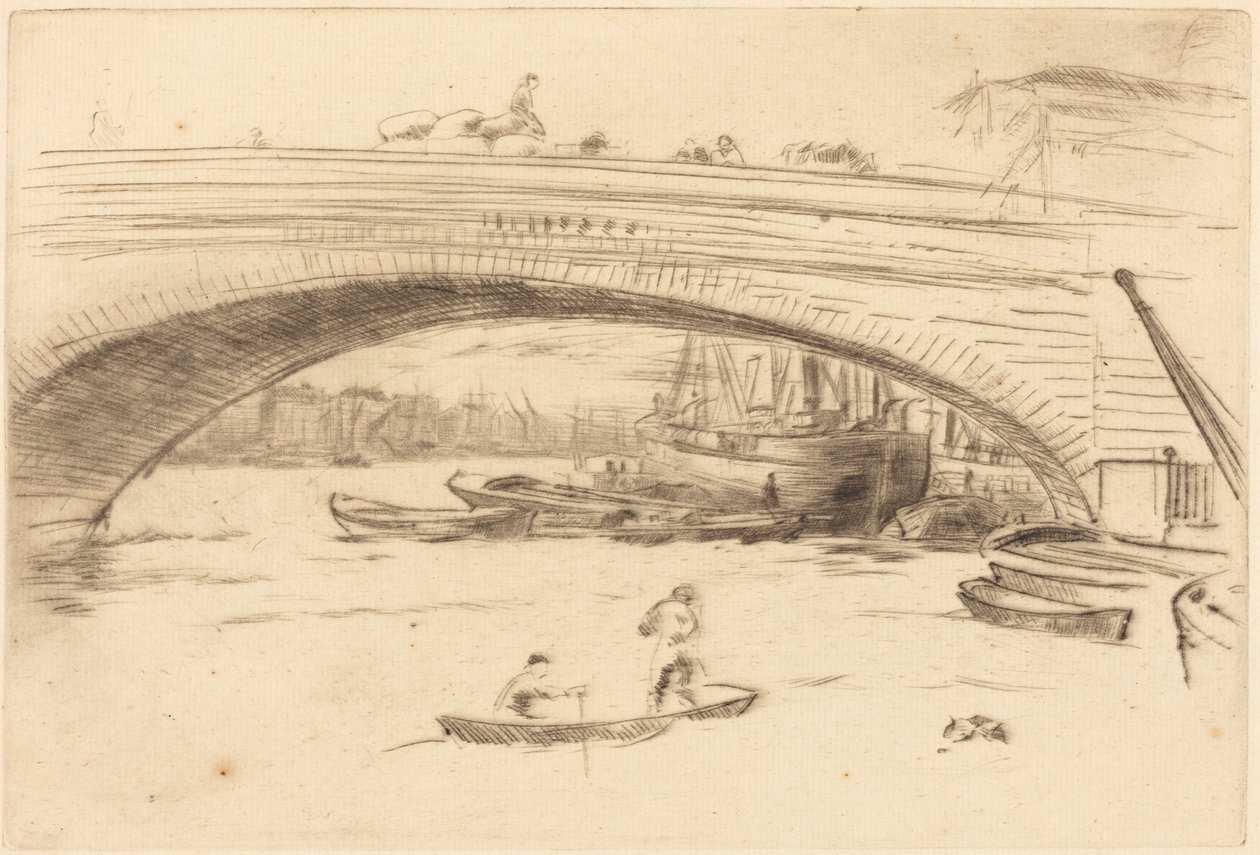 London Bridge von James McNeill Whistler