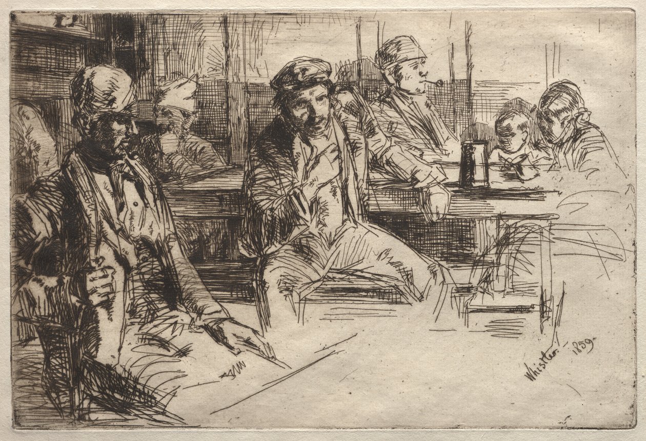 Hafenarbeiter von James McNeill Whistler