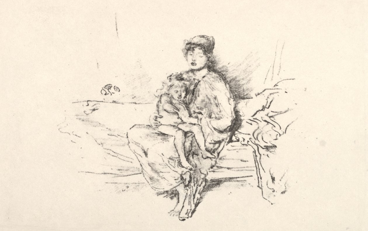 Mutter und Kind, Nr. 2 von James McNeill Whistler