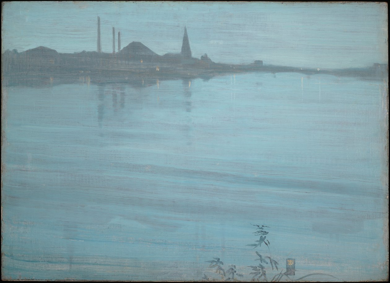 Nocturne in Blau und Silber von James McNeill Whistler