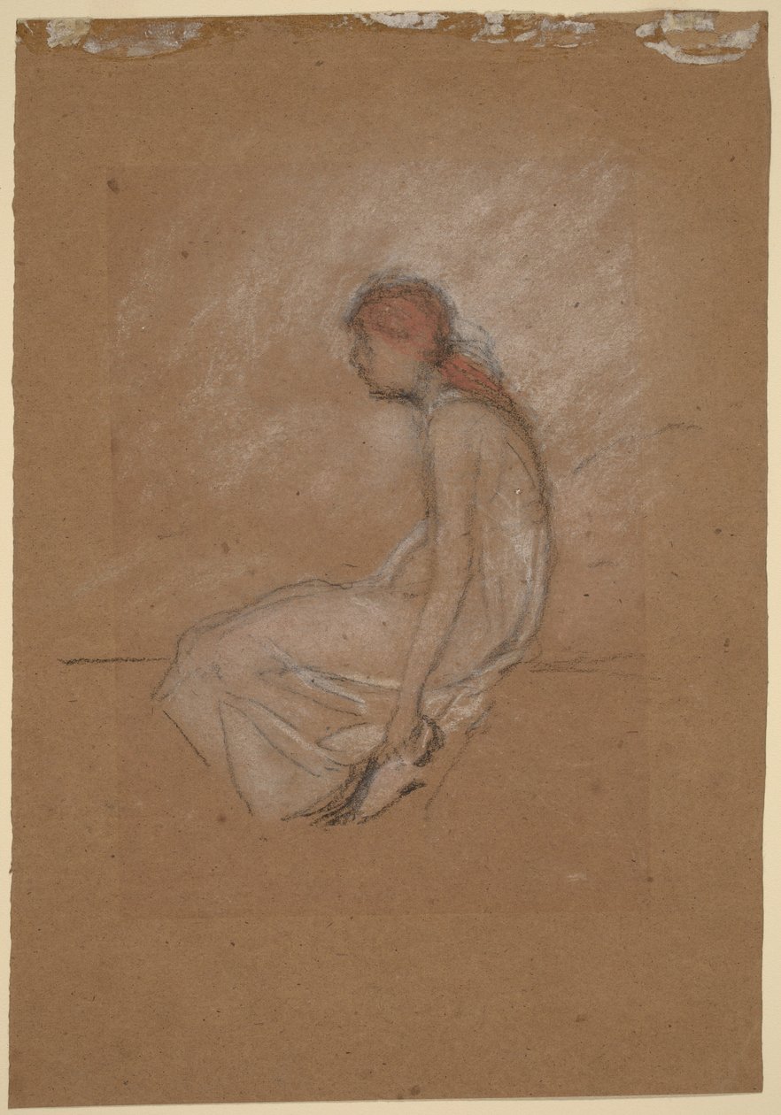 Sitzende Frau mit rotem Haar von James McNeill Whistler