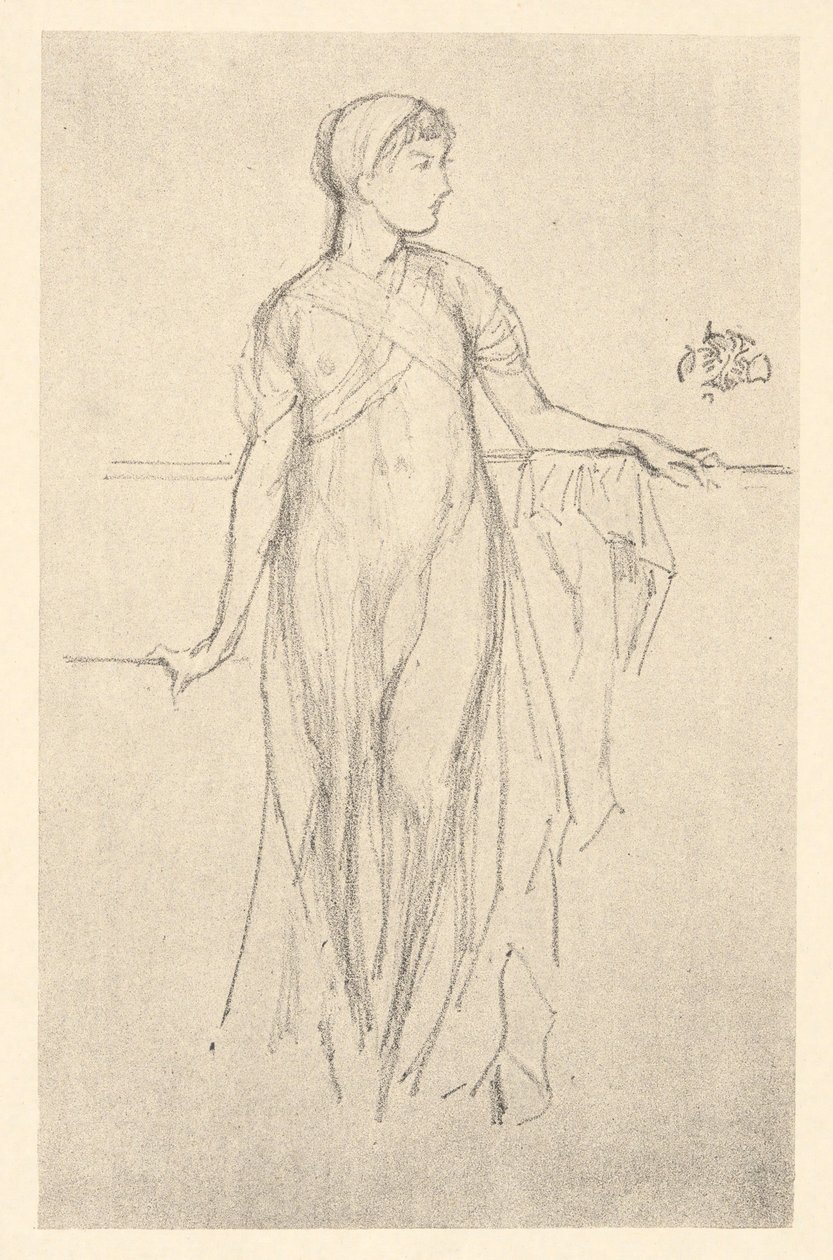 Studie, Klassische Figur von James Abbott McNeill Whistler