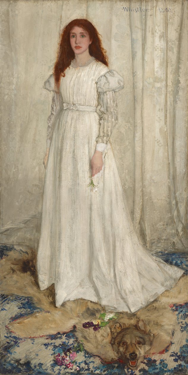 Symphonie in Weiß, Nr. 1: Das weiße Mädchen von James McNeill Whistler