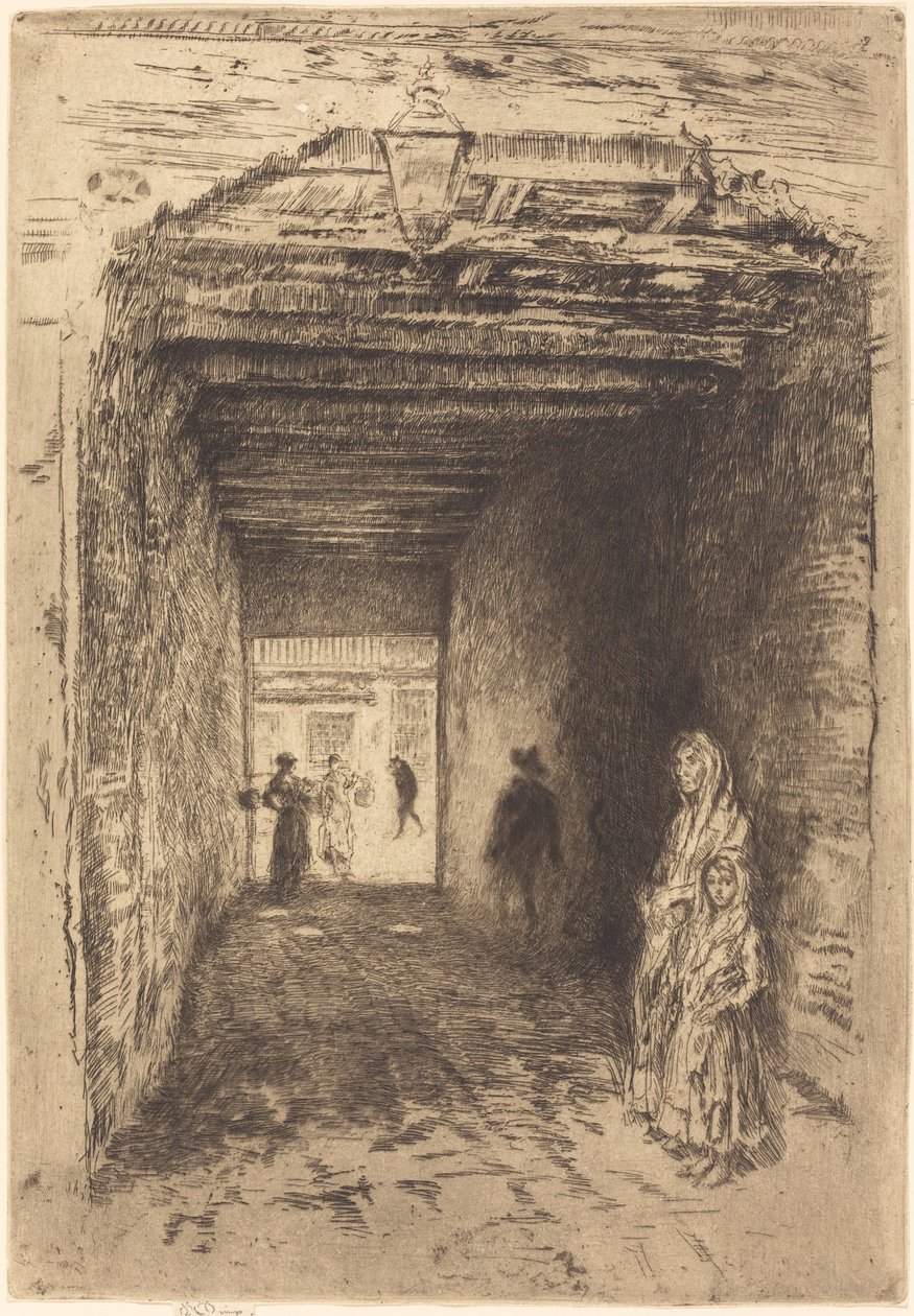 Die Bettler von James Abbott McNeill Whistler