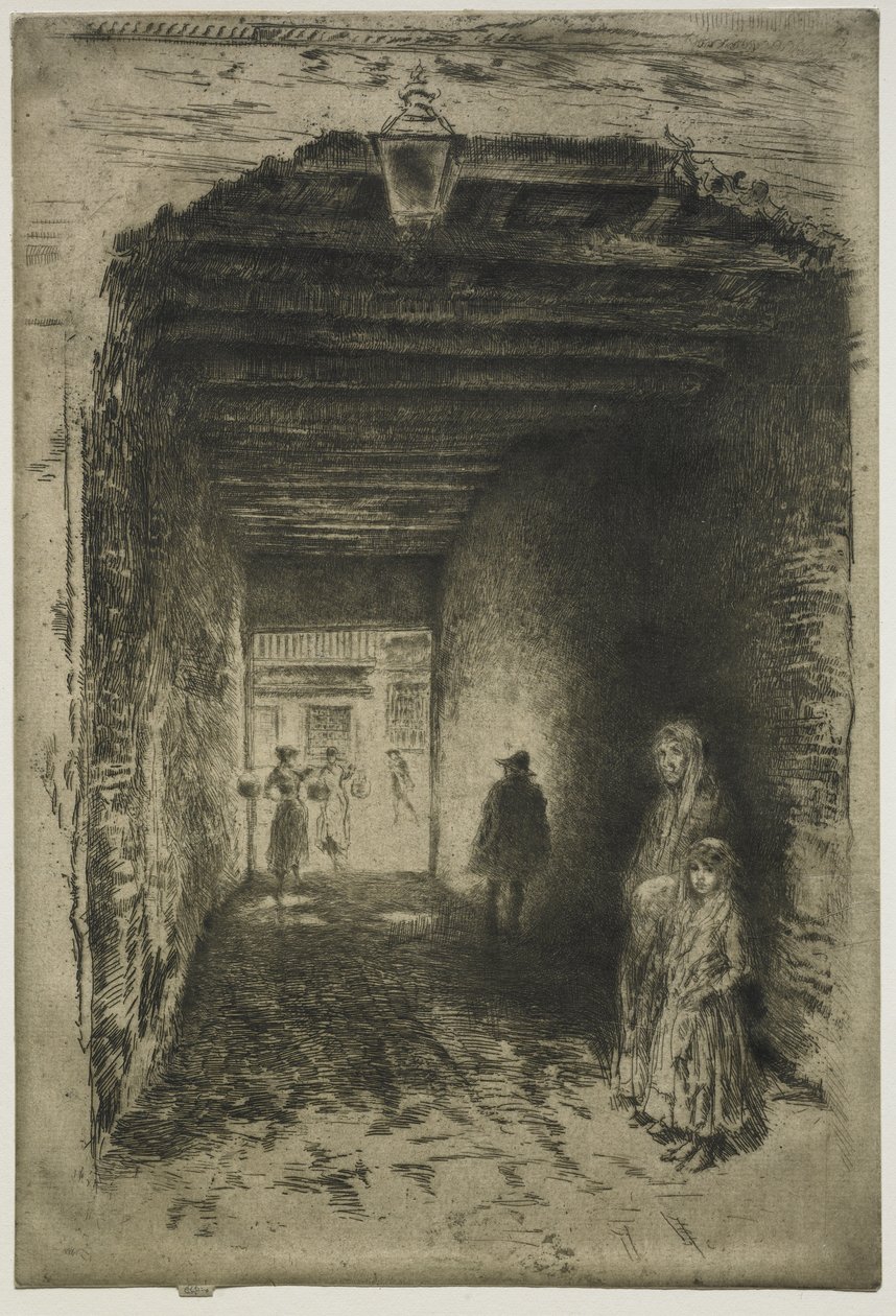 Die Bettler von James McNeill Whistler