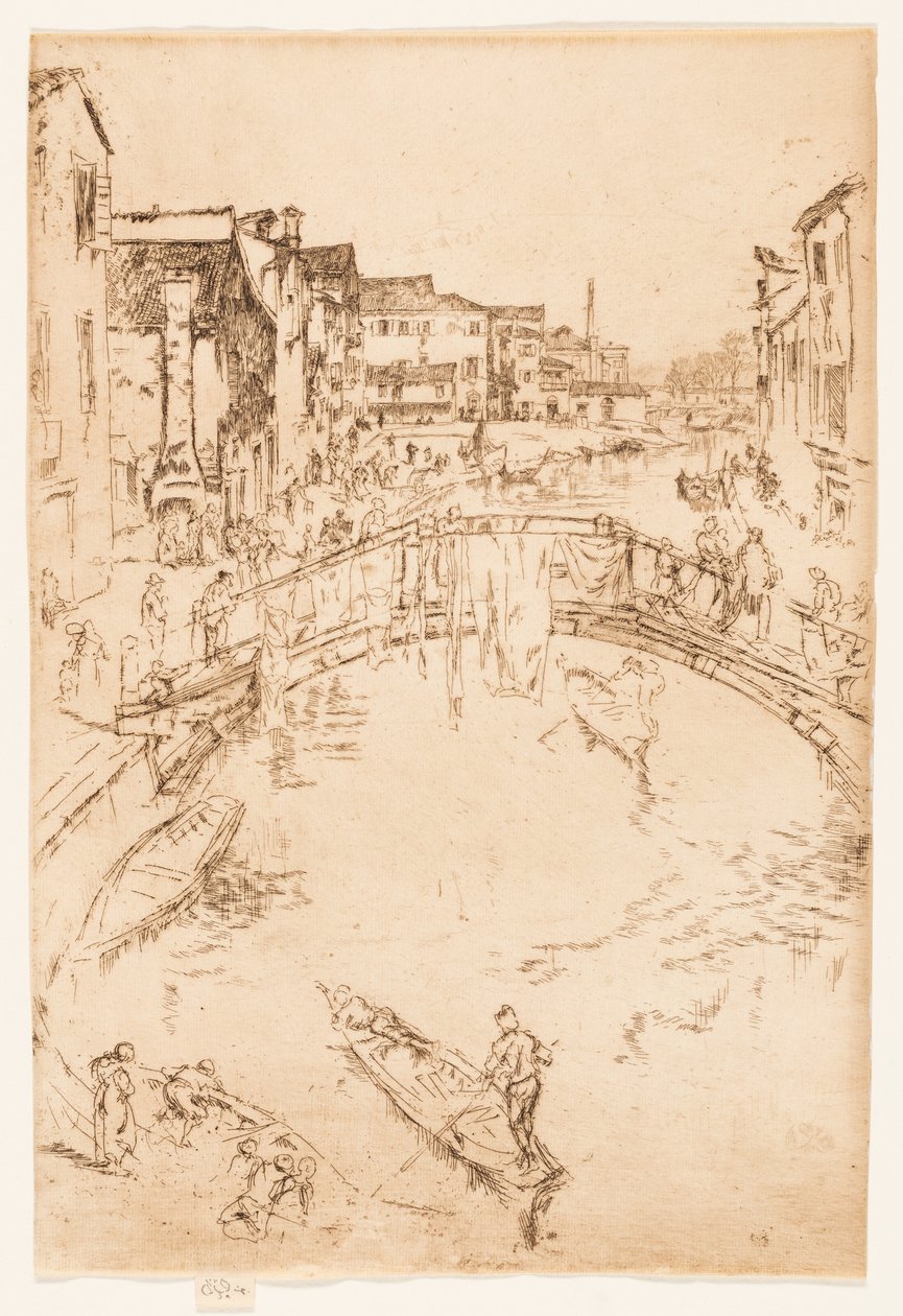 Die Brücke, Santa Marta von James Abbott McNeill Whistler